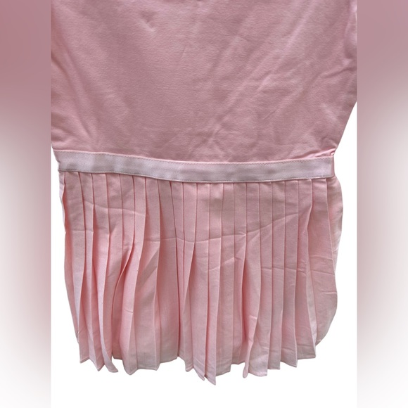 Polo Ralph Lauren - Pleated Stretch Ponte Dress - 4T - French Pink - Picture 4 of 9